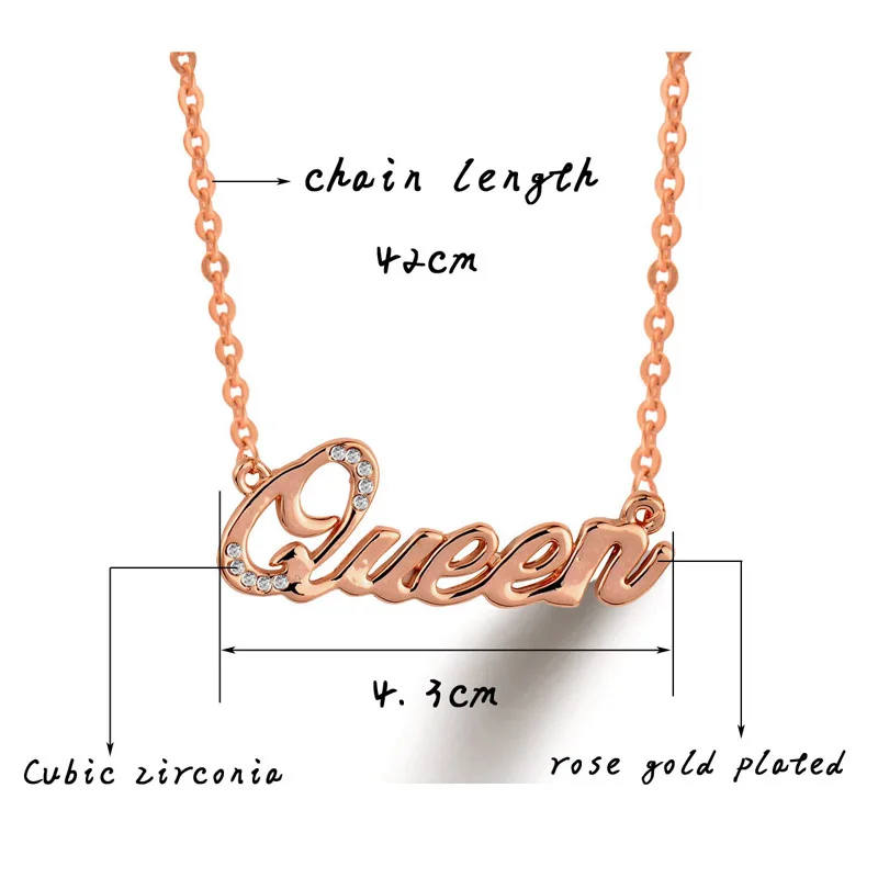 SINLEERY queen Детские подвеска в форме букв "Love" Цепочки и ожерелья для Для женщин розово-желтый цвета: золотистый, серебристый Цвет с украшением в виде кристаллов Цепочки и ожерелья ювелирных изделий XL331 SSD