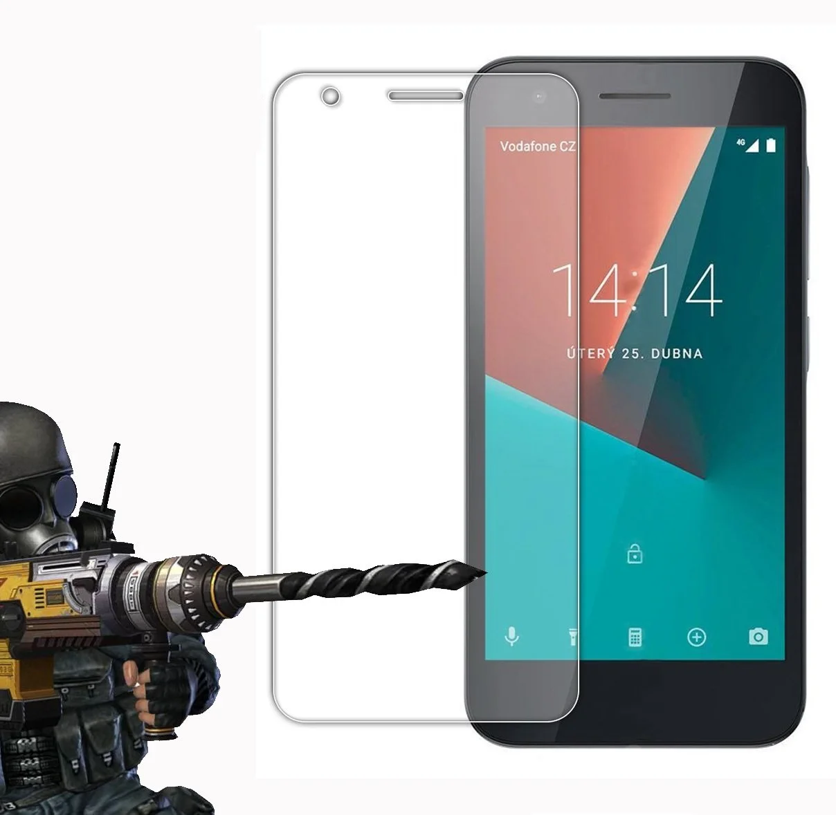 smart E8 Закаленное стекло для Vodafone Smart V10 smart E9 N9 Lite x9 V8 E8 N10 защита для экрана телефона ультратонкая 9H защитная пленка - Цвет: smart E8