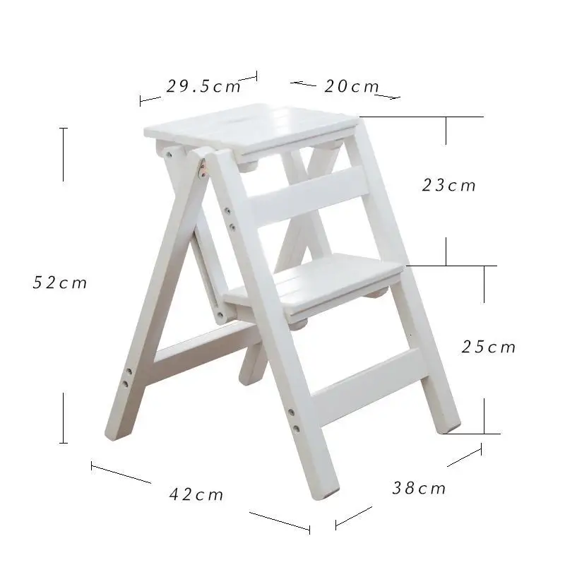 MODEL O Складной стул Escalera Escalon, Складывающийся, для кухни, ванной комнаты, для пожилых людей, Scaletta Legno Escaleta Escabeau Merdiven - Цвет: MODEL O