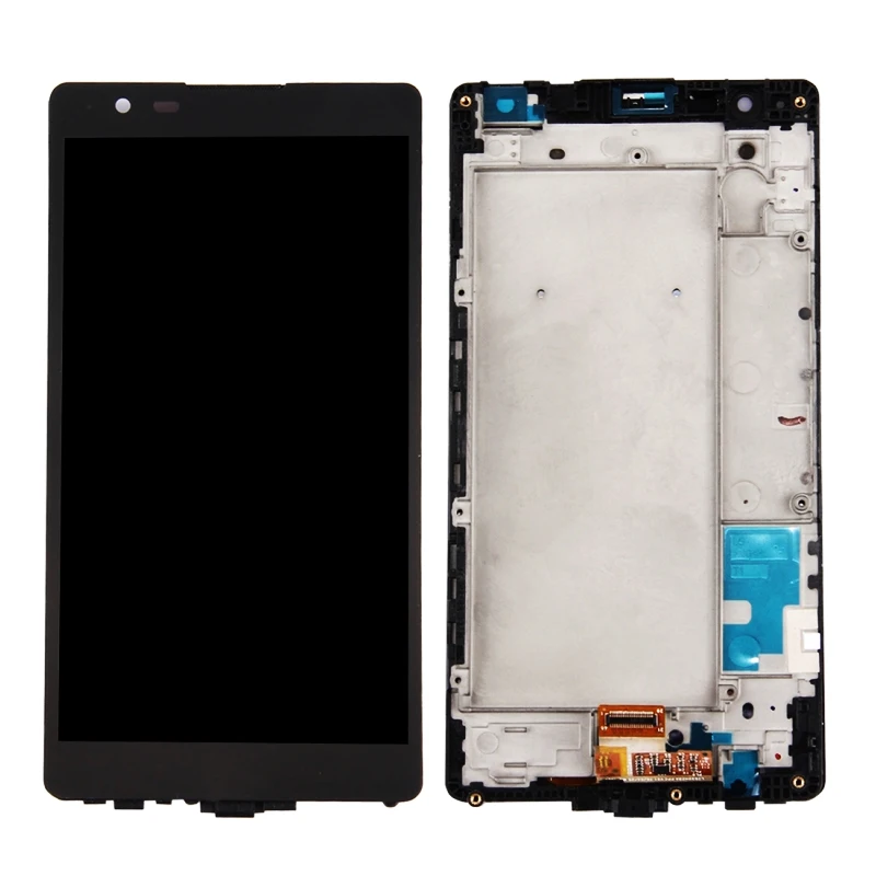 Tanie Wyświetlacz LCD do LG X moc K220 K6P F750 K210 F750K K220DS montaż digitizera ekranu dotykowego wymiana czarny z bez ramki 5.3