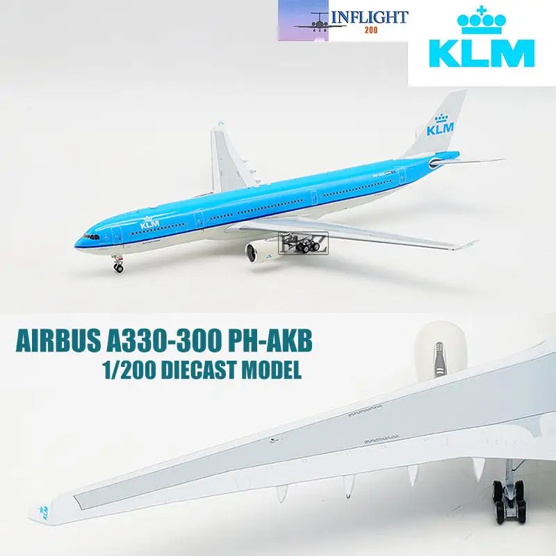 

Inflight KLM AIRBUS A330-300 PH-AKB 1/200 diecast plane model aircraft