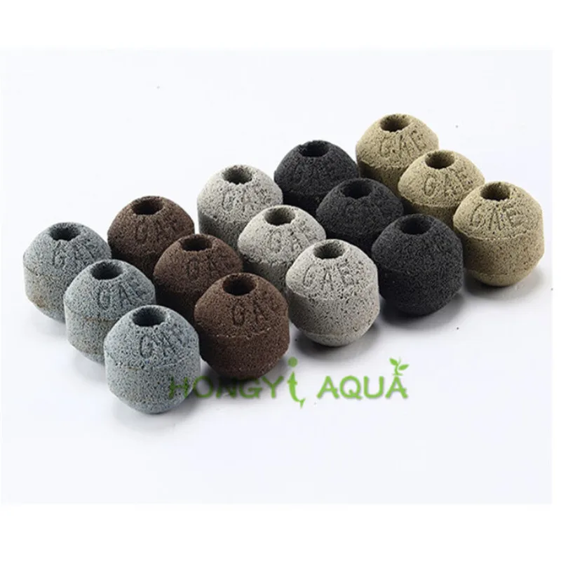 

HONGYI 1 piece GAE nano-sphere aquarium filter material bacterial house filter bio bacterial house ceramic ring biological Rings
