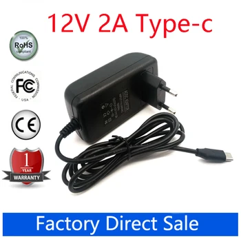 

12V 2A Type-c Wall Charger For CHUWI Hi13 Apollo Lapbook Pro 14" SurBook Mini Surbook12.3 inch For Cube MIX Plus Teclast F5 F5r