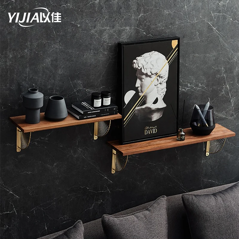 

Living room decoration display rack wall hanging bookshelf