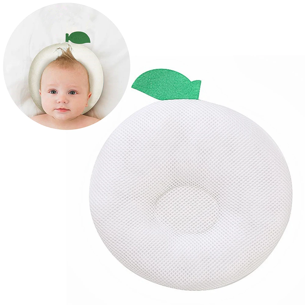 0-24 Month Newborn Boy Girl Nursing 3D Breathable Mesh Pillows Home Decor Pillow Cushion Cotton Bedding Kid Head Shaping Pillow