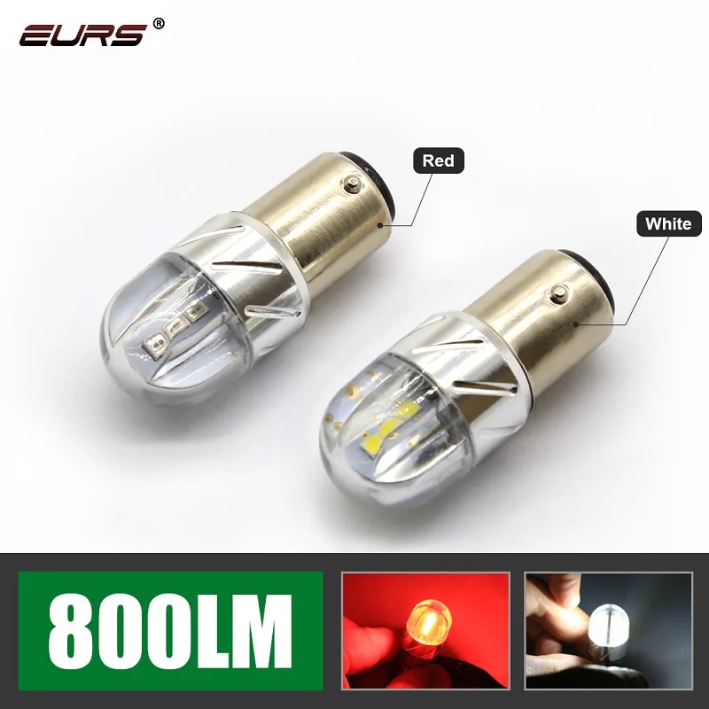 1 шт. Новинка 1157 P21/5 Вт BAY15D 3030 светодиод 6smd авто задний стоп светильник