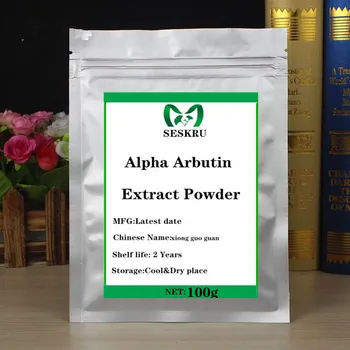 

100% Pure Natural Alpha Arbutin Extract Powder for Whitening Skin, Firming Skin Anti-Aging Free Shipping