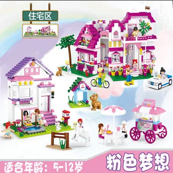 

S Model Compatible with City Buildings Store Cafe Models Building Kits Blocks Toys Hobby Hobbies For Boys Girls
