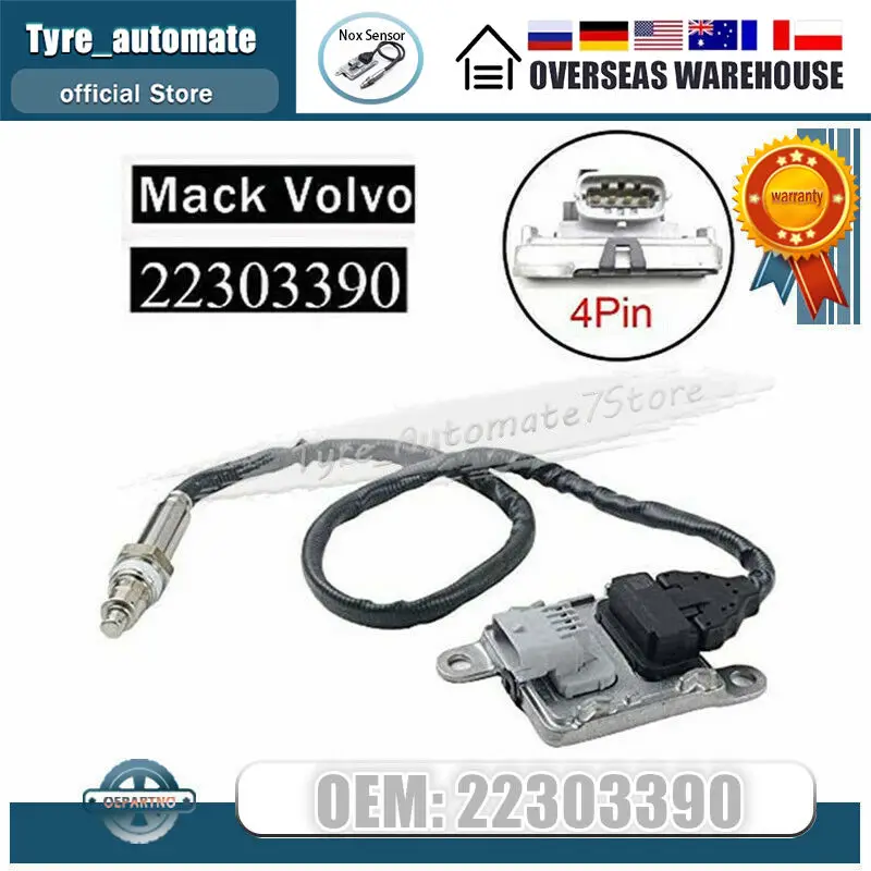 Новый датчик оксидов азота Nox для грузовика Volvo VNL VHD VNR Mack CHU CXU 22303390 | Автомобили и