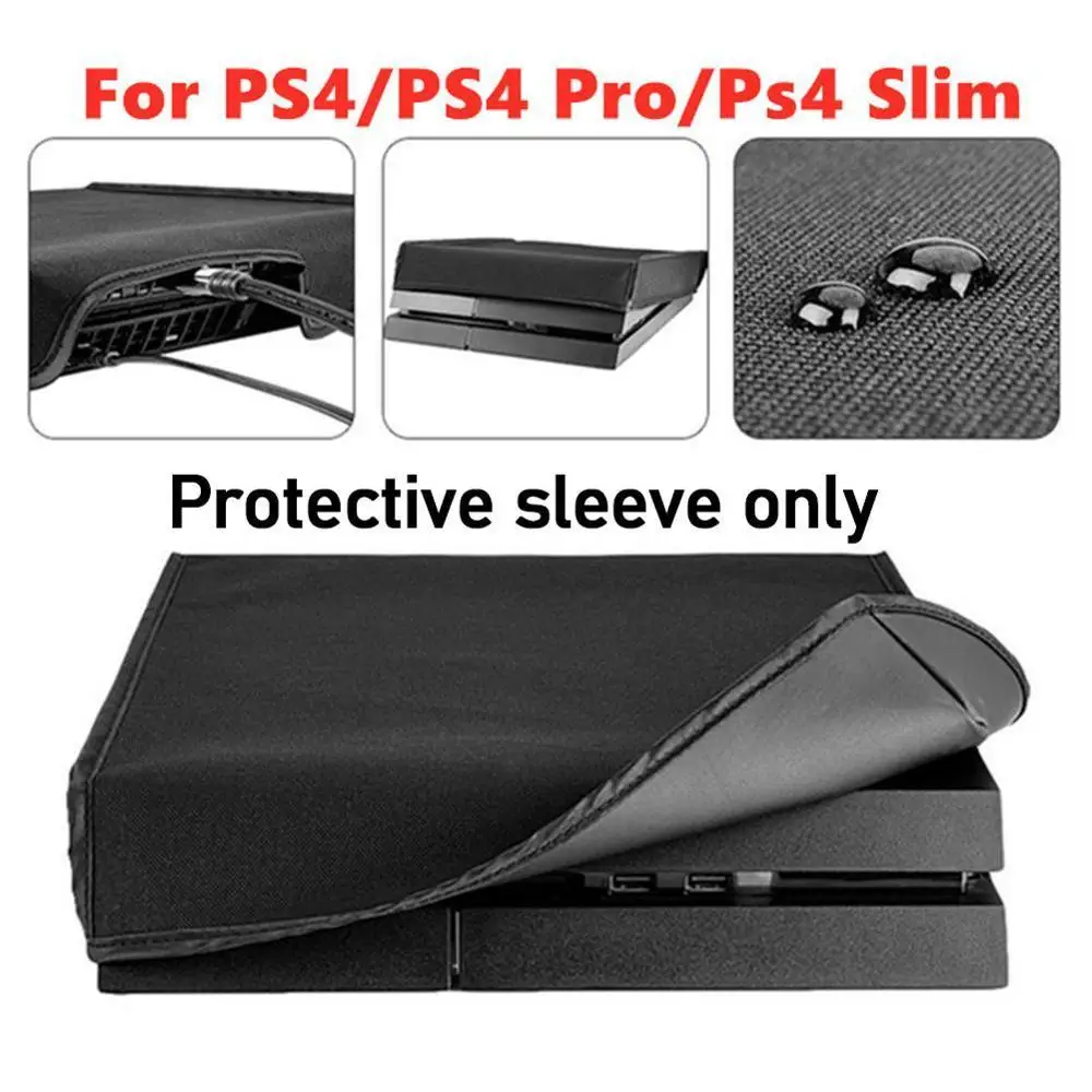 Пылезащитный чехол для Sony Playstation 4 PS4 Pro Slim Console Horizon мягкий пыленепроницаемый