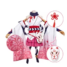 Anime nouveau! Honkai Impact 3 – uniforme Yae Sakura, Costumes de Cosplay pour femmes, livraison gratuite + bas blanc