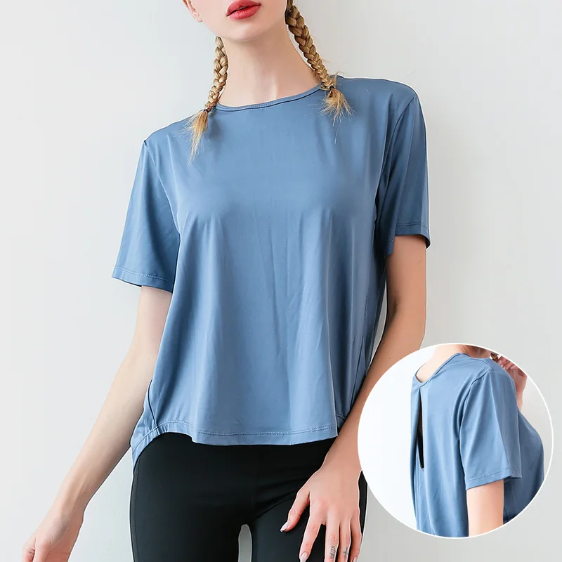 Футболка для йоги летние женские свободные и тонкие Топы на бретельках Спортивные Беговые спортивные дышащие жилеты для фитнеса уличные тонкие Топы TX02