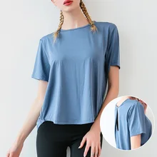 Футболка для йоги летние женские свободные и тонкие Топы на бретельках Спортивные Беговые спортивные дышащие жилеты для фитнеса уличные тонкие Топы TX02