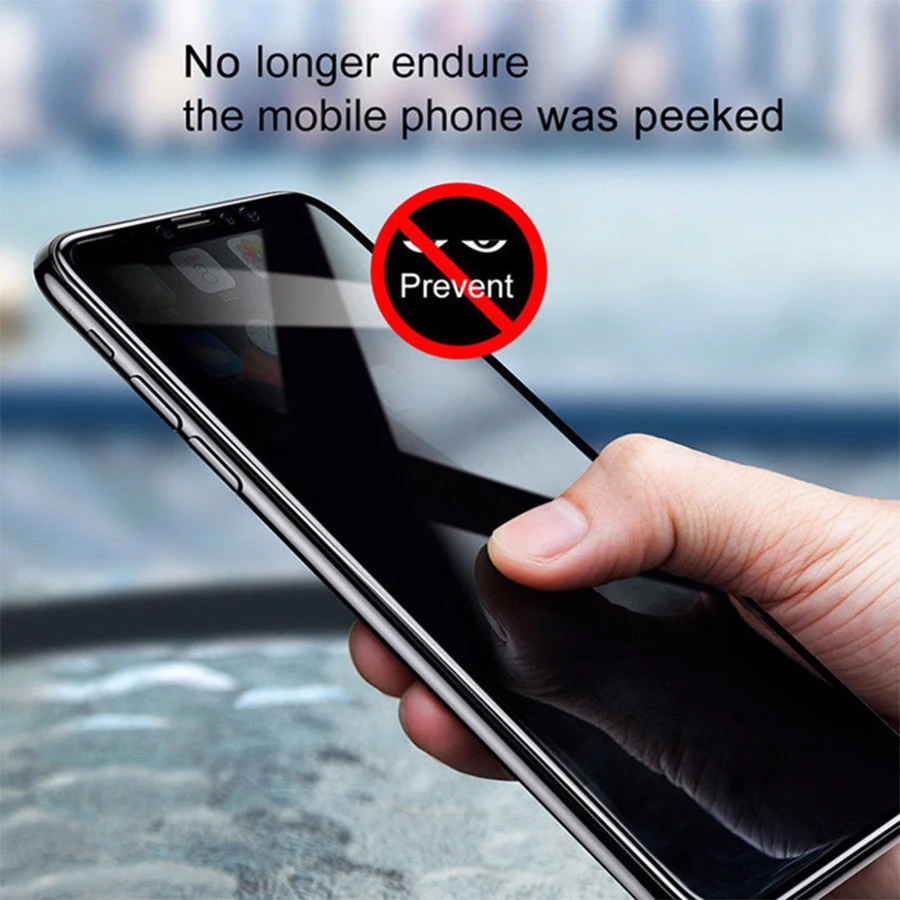2.5D анти шпион конфиденциальности закаленное стекло Анти-Шпион протектор экрана пленка для Xiaomi Redmi K20 Note 8 7 6 5 Pro S2 Y2 5A 6A 7A