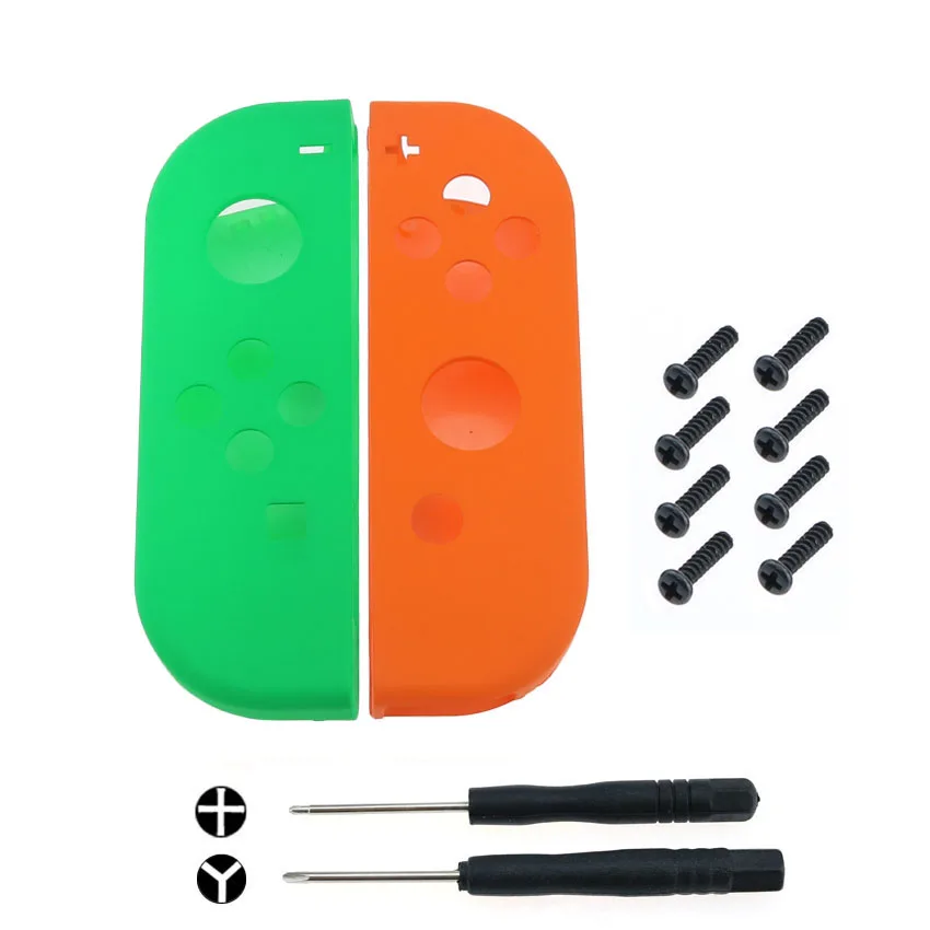Cltgxdd DIY чехол для корпуса, набор для Kind переключатель joy-Con NS NX консоль и правый левый переключатель Joycon контроллер оболочки - Цвет: KE
