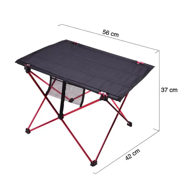 Алюминиевый сплав путешествия Кемпинг Пикник барбекю складной стол открытый