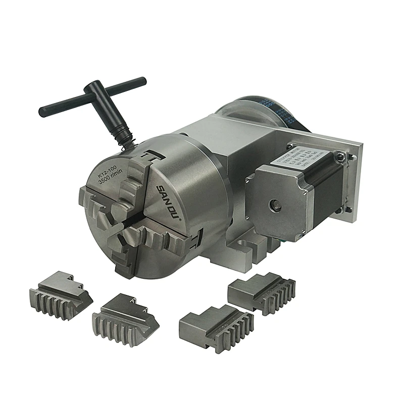 oco cnc 4th axis centro altura 65mm