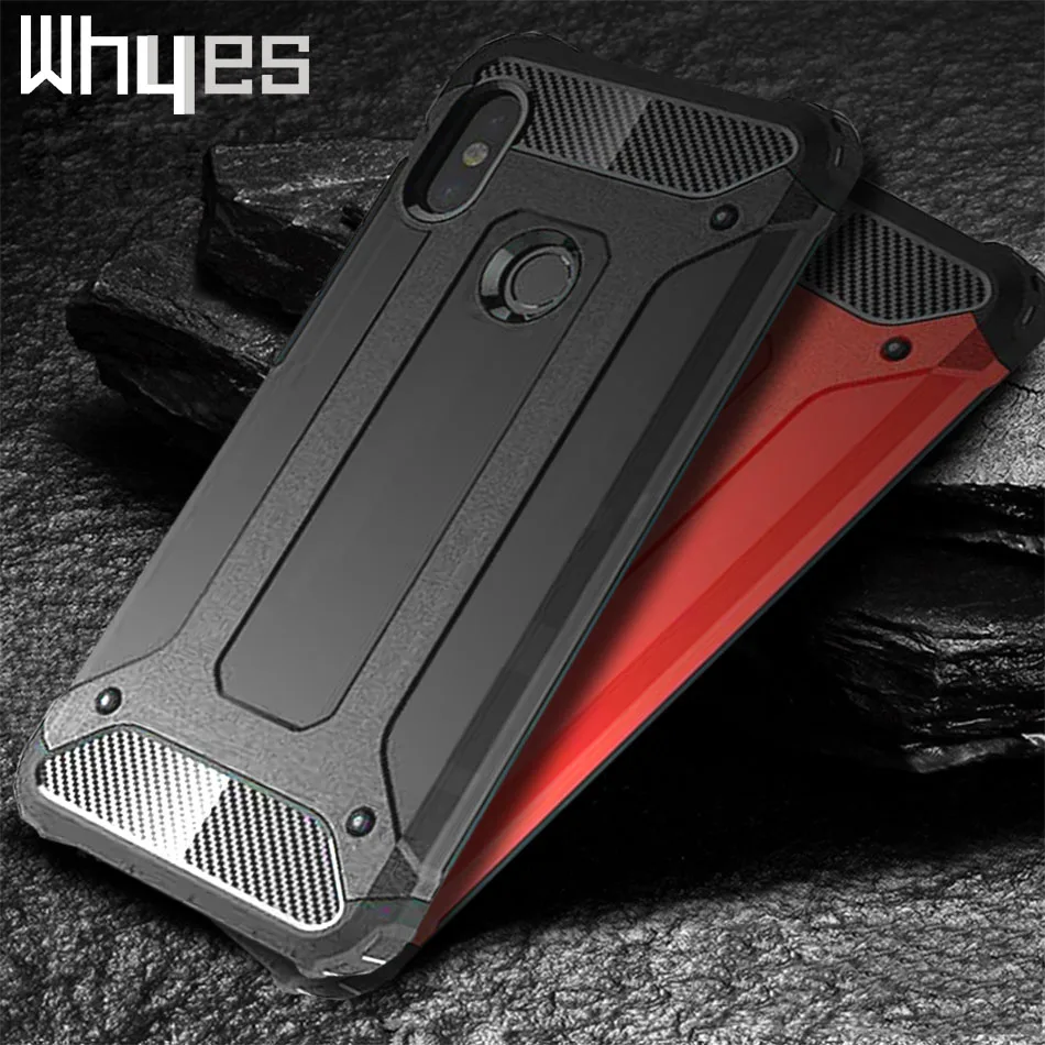 Силиконовый чехол для Xiaomi Redmi Note 6 Pro 5 Heavy Duty противоударный защитный 6A 5A 4X|Бамперы|
