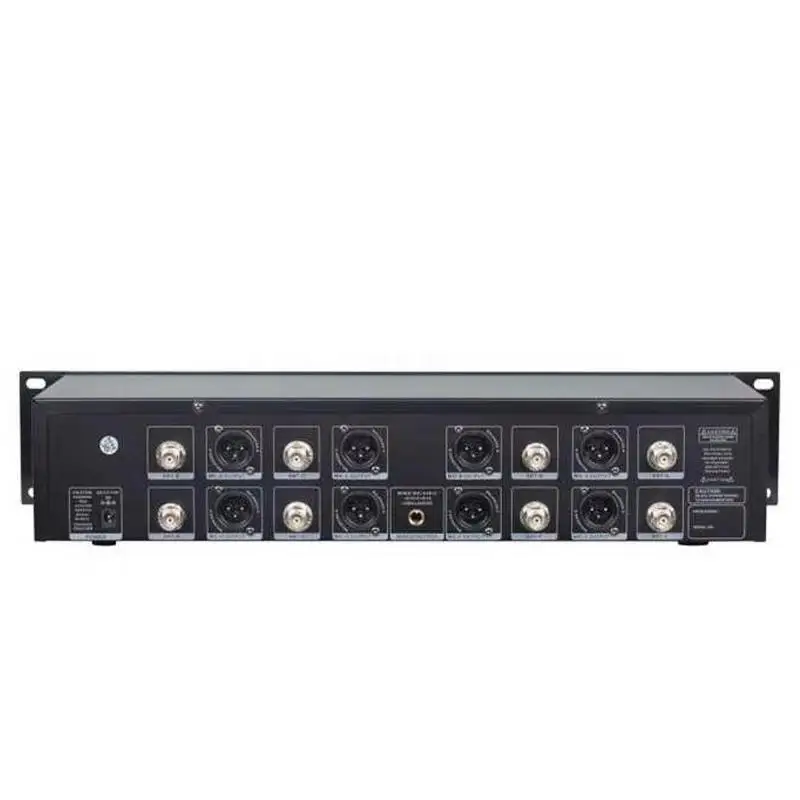 Профессиональный беспроводной микрофон UHF 8-channel Регулируемая частота динамический экран дисплей KTV конференции вокальный микрофон