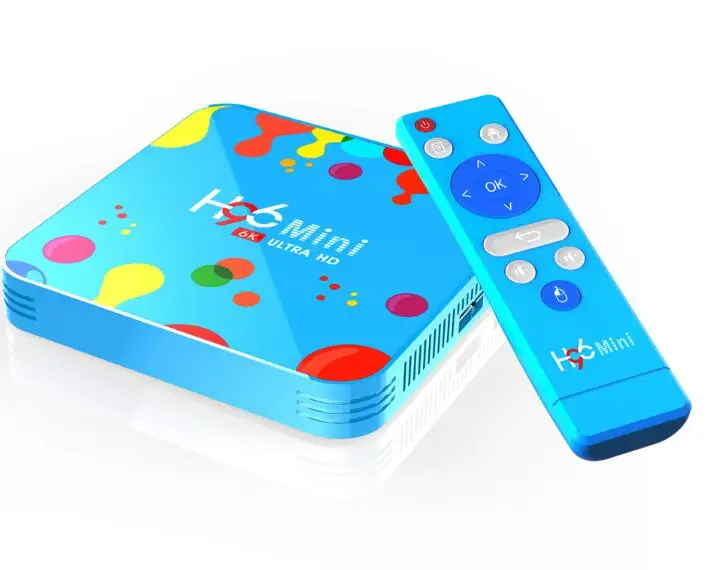 4GB 32GB with IPTV H96 мини H6 Android ТВ приставка 4K ТВ приставка 4 Гб 128 ГБ Android 9,0 двойной Wifi 2,4G/5G Европа IP ТВ подписка Smart tv IP tv HD - Цвет: 4GB 32GB with IPTV