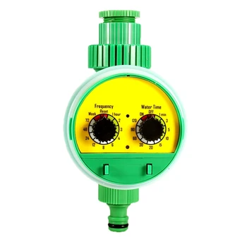 

2 Dial Automatic Water Timer Electronic Watering Garden Irrigation System Water