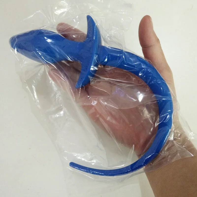 Силиконовый игрушка-Анальная пробка для собачьего хвоста мужчин и женщин