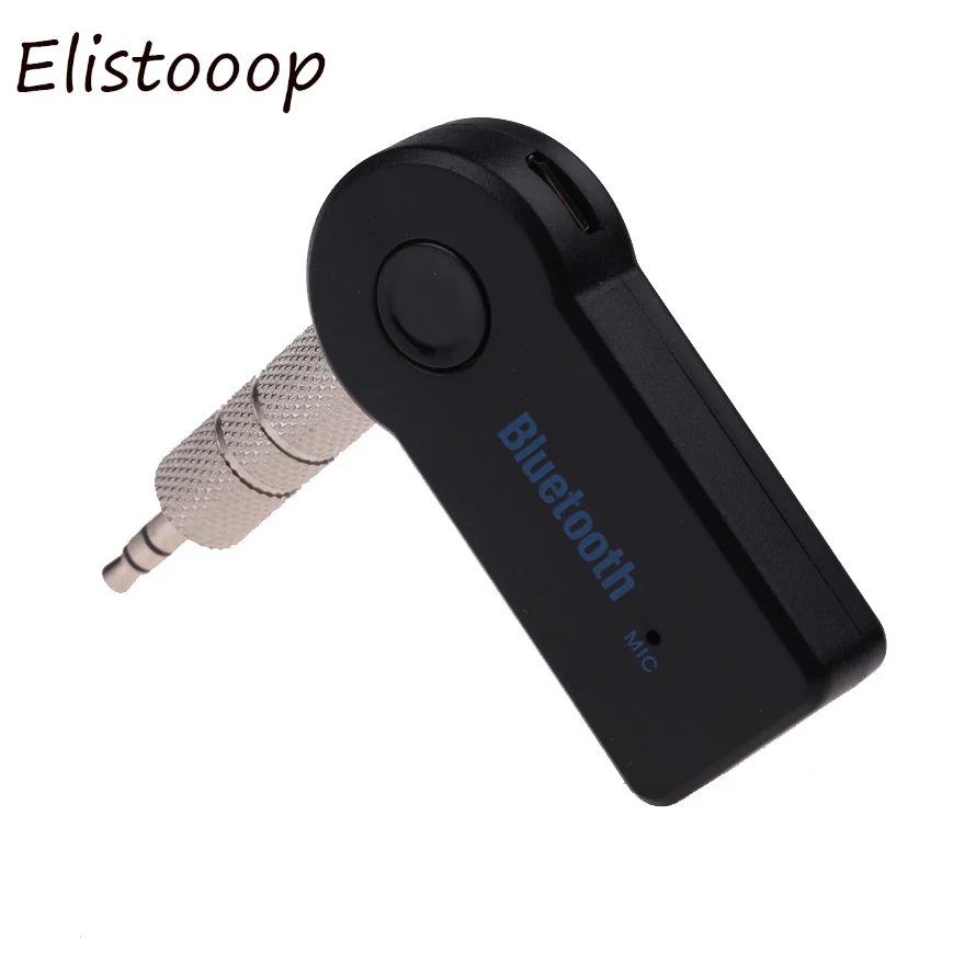 Handsfree Mini 3,5 мм автомобильный Bluetooth аудио музыкальный приемник адаптер авто AUX потоковый A2DP комплект с микрофоном для динамика наушников