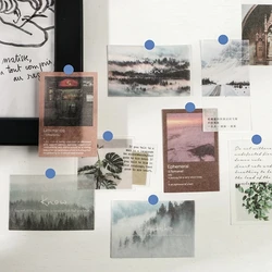 40pcs/pack Letter of Time Poetry Washi Paper Stickers Diary Deco Planner Journal Decorative Stationery Stickers School Supplies