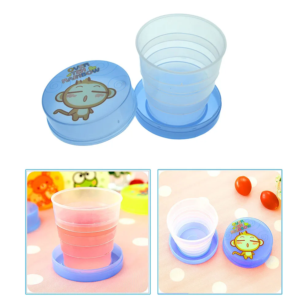 

ABS Mug Portable Children Folding Cup Retractable Outdoor Food grade ABS,absolutely safety to use