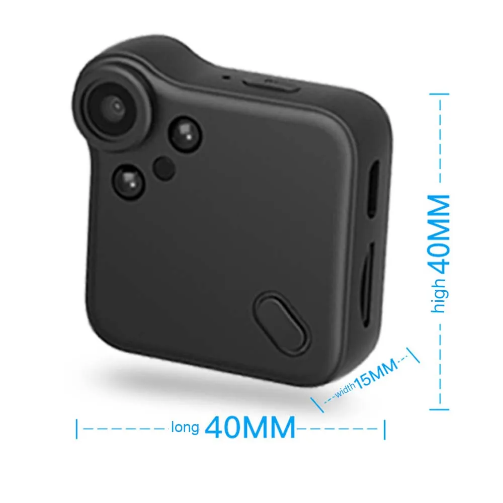 

Mini Ip Camera 1080p Portable Wifi Wireless Sport Surveillance Wifi Action Vehicle Motion Sensor Camera P2P Wearable DV Magnetic