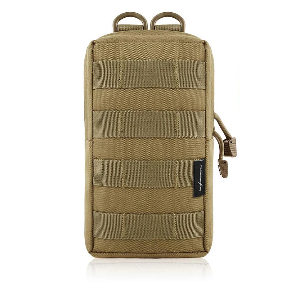 Тактический Molle Pouch 600D универсальный мешок военный аксессуар Карманный мужской поясной ремень сумка портативный EDC сумка для наружного охоты пешего туризма - Цвет: Tan