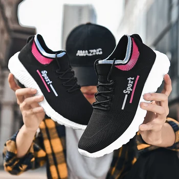 

Ultra Light Men Tennis Shoes Unisex Sport Sock Sneakers Women Athletic Fitness Trainers Platform Gym Tenis Shoes Tenis Masculino