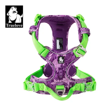 

Truelove Pet Explosion-proof Dog Reflective Harness Camouflage Nylon Special Edition and Upgrade Version Easy to Adjust