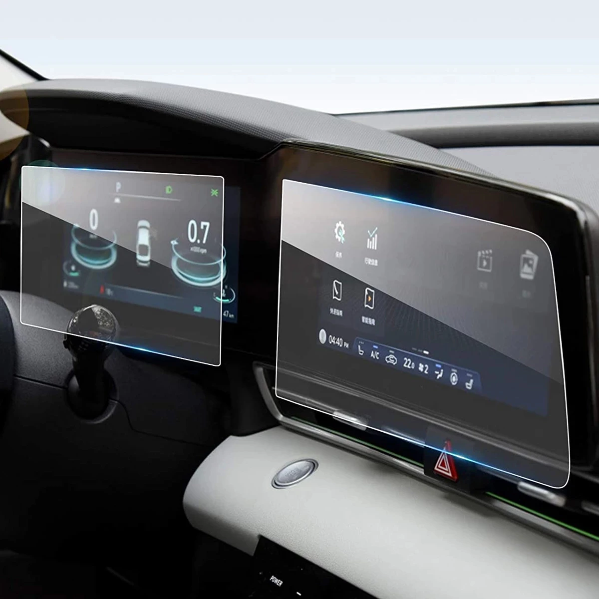 

Панель приборной панели для Hyundai Elantra 2021 10,25 дюйма + навигационный контактный экран, пленка из закаленного стекла, автозапчасти, пленка для царапин