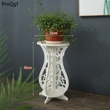 ProQgf 1Pcs A Set white europe style plant shelf