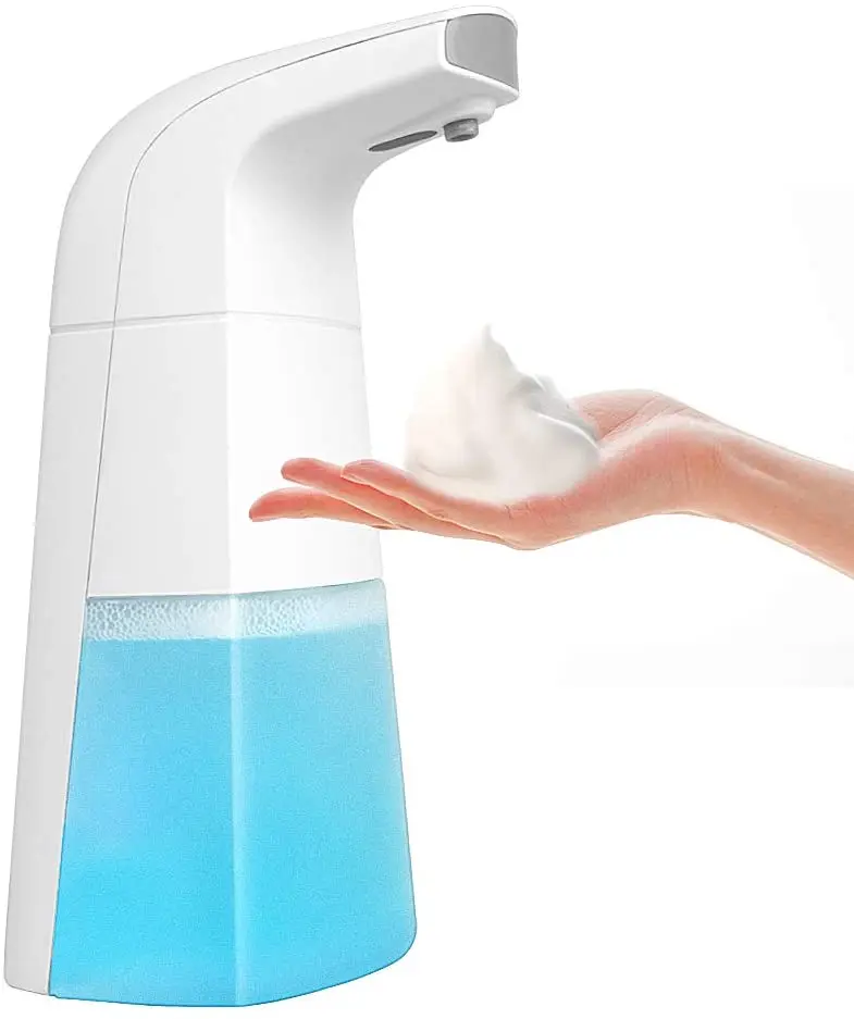 

Automatic Liquid Soap Dispenser Touchless Induction Foam Soap Dispensador Smart Sensor IPX Waterproof Hand Washing Device 310ML