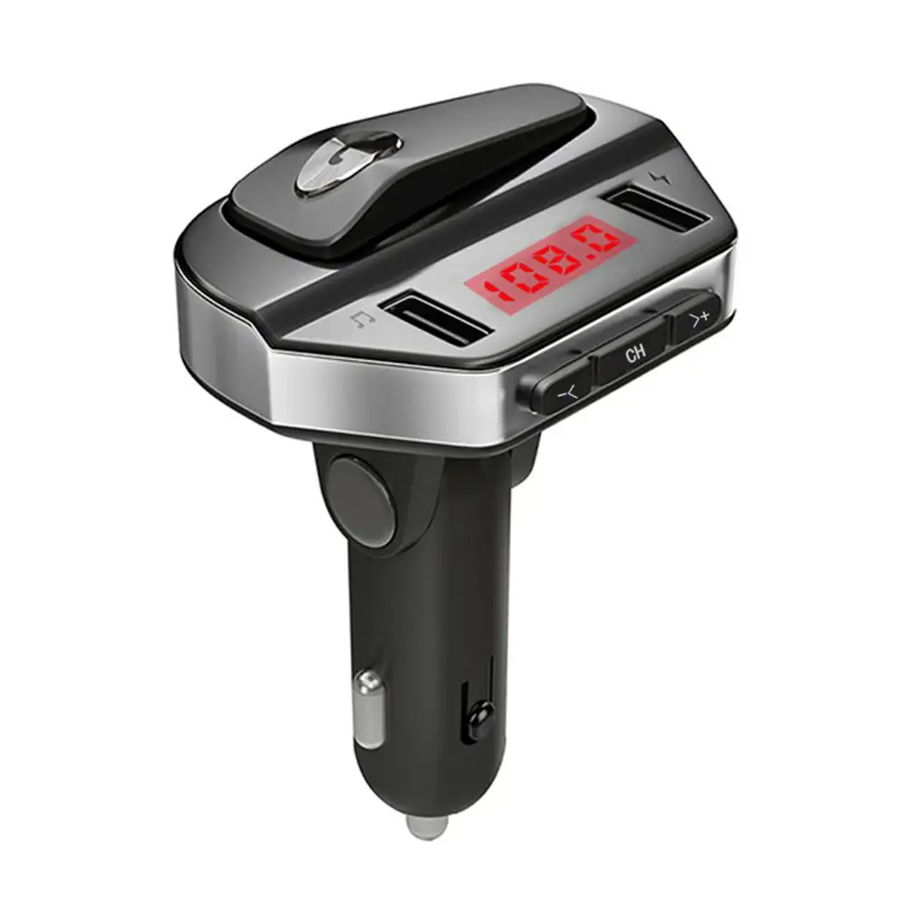 Yiwa Автомобильный Bluetooth MP3-плеер двойной USB Смарт Быстрая зарядка