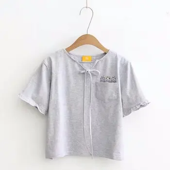 

2020 new summer wear round neck cottonleisure self-cultivation routinely short sleeves T-Shirts