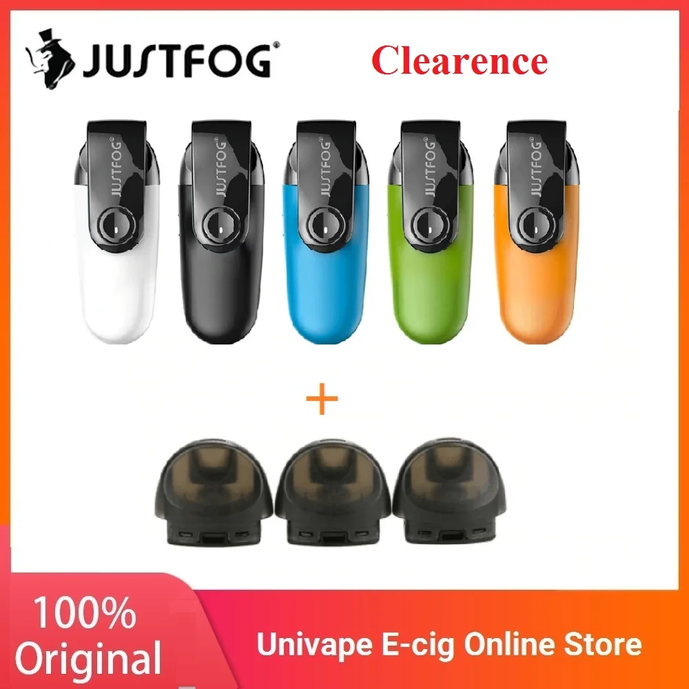 Горячая Распродажа JUSTFOG C601 комплект с емкостью бака 1 7 мл и системой заправки