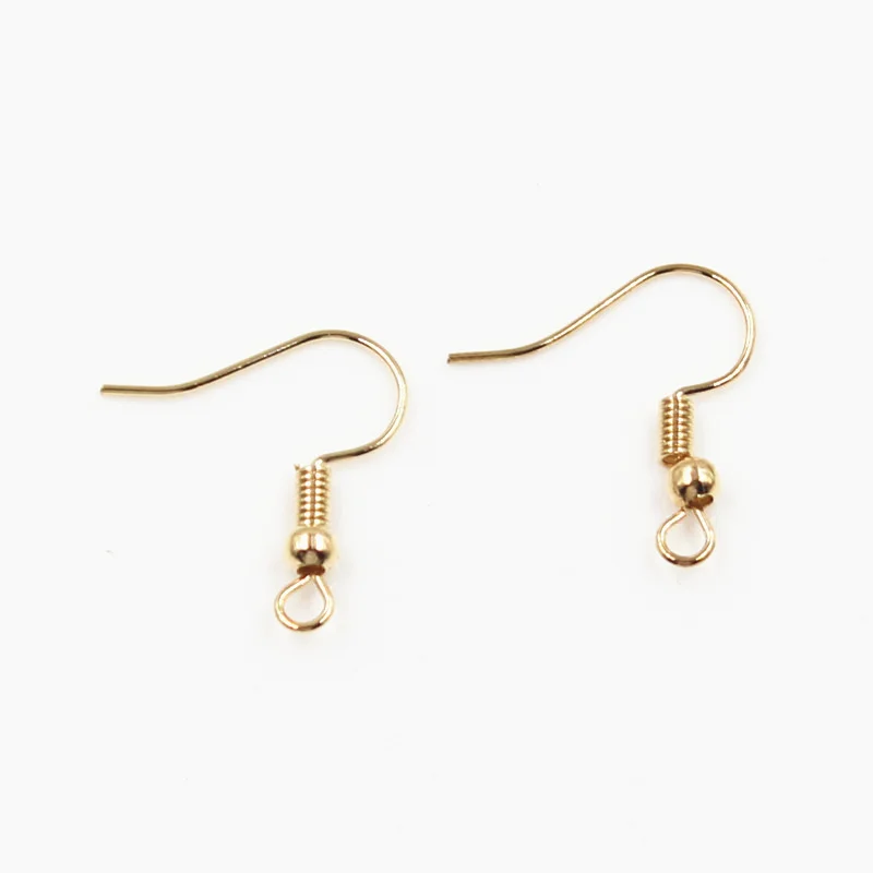 New Fashion 100pcs Earring Findings 20x17mm DIY Earrings Clasps Hooks Fittings DIY Jewelry Making Accessories Iron Hook Jewelry 6
