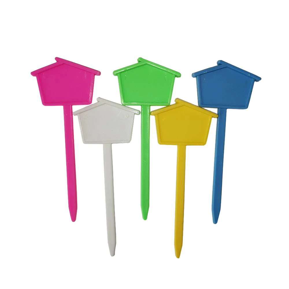 

10/20/30 Pcs T-Shapes Plastic Plants Tags Nursery Garden Plant Label Flower Fruit Vegetable Seedling Tag Waterproof Tags Tool 30
