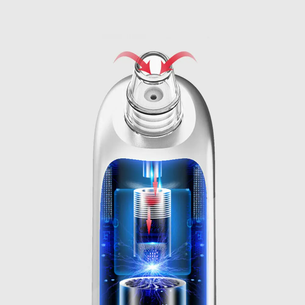 Электрический пылесос для удаления угрей и угрей, пористая кожа, инструменты для ухода за лицом носа, глубокое очищение, всасывающая машина