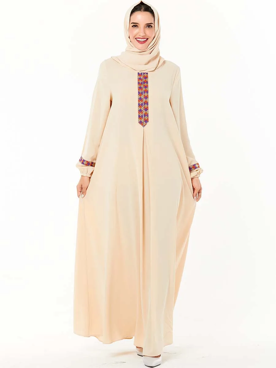 Одежда мусульманская абайя для женщин Кафтан платье скромный джилбаб принт абайя исламский турецкий длинные платья Повседневное Муслима абаи Дубай
