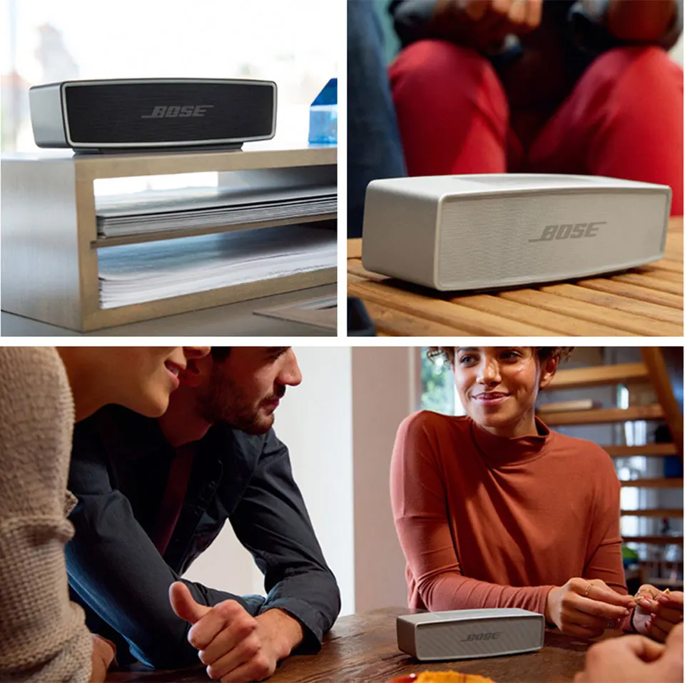 Bose SoundLink Mini II Bluetooth динамик Портативный Открытый Беспроводной BT динамик мини 2 глубокий бас звук громкой связи с динамиком телефона