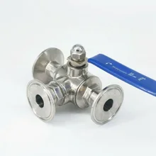 1 х l-образный шаровой клапан 304 из нержавеющей стали L порт прочный и практичный в использовании l-образный шаровой клапан с высоким качеством