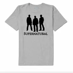 Supernatural Сэм Дин Винчестер ужас Хэллоуин унисекс футболка одежда S5X