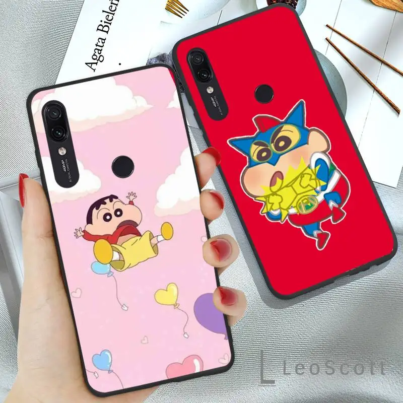 

Japanese Cartoon Crayon Shin-chan Phone Case For Xiaomi Redmi 7 9t a3Pro 9se k20 mi8 max3 lite 9 note 8 9s 10 pro