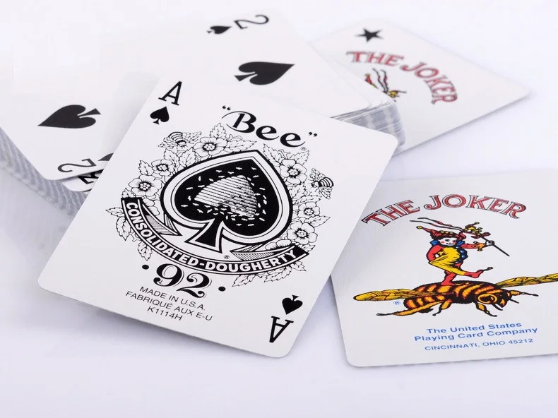 1 шт. США nent Bee Deck красные или синие магические игральные карты покерные предметы для фокусов Магия фокусы трюки для профессионального волшебника