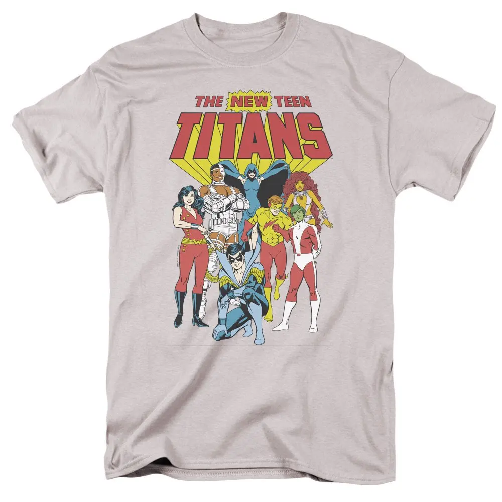

Trevco Teen Titans Go! To The Movies Characters T Shirt & Stickers Adult Summer Streewear Size:S-3Xl