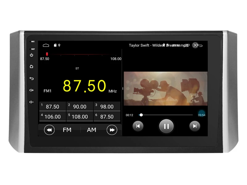 Top 9"2.5D Car DVD Multimedia player For Mitsubishi Xpander 2017+  2din Android 9.0 Radio Tape Recorder Navigation GPS 3